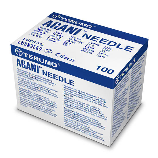 Terumo Agani Hypodermic Needles 26g x 1/2  inch image 2